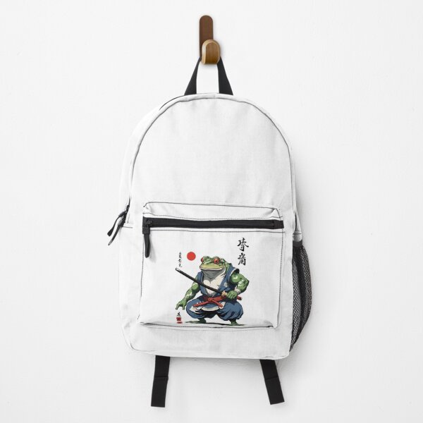 Item preview, Samurai Frog Vintage Ukiyo-e Style Artwork designed and sold by LuminOrb.