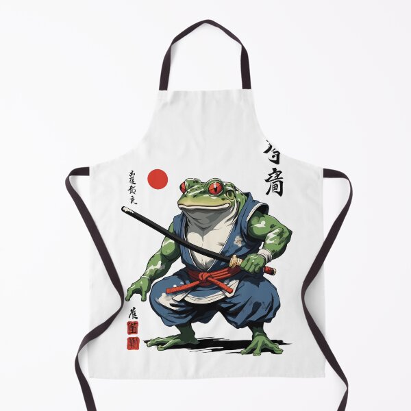 Item preview, Samurai Frog Vintage Ukiyo-e Style Artwork designed and sold by LuminOrb.