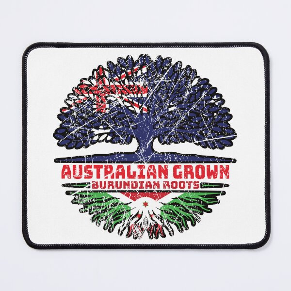 Item preview, Burundi Burundian Australian Australia Tree Roots Flag designed and sold by FlagX.
