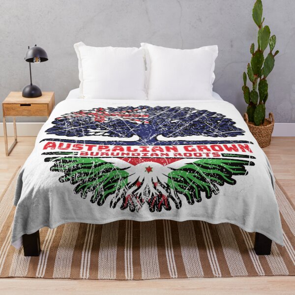 Item preview, Burundi Burundian Australian Australia Tree Roots Flag designed and sold by FlagX.