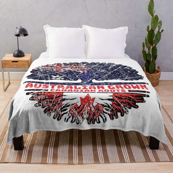 Item preview, Canada Canadian Australia Australian Tree Roots Flag designed and sold by FlagX.