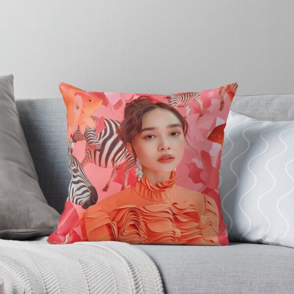 Item preview, asian woman, pink  designed and sold by Ladidia.