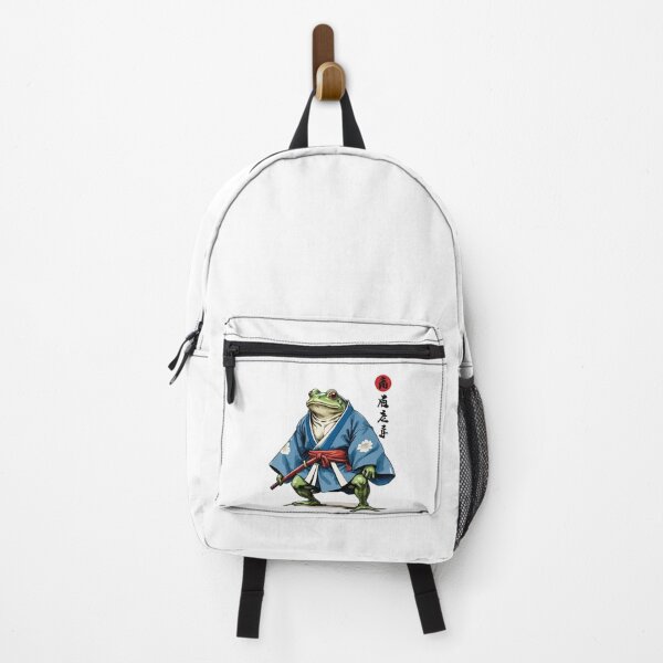 Item preview, Samurai Frog Vintage Ukiyo-e Style Samurai Art designed and sold by LuminOrb.