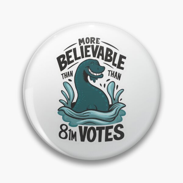 Item preview, Loch Ness More Believable that 81m Votes. designed and sold by Peter Stawicki.