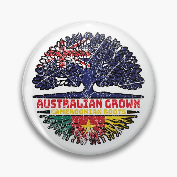 Item preview, Cameroon Cameroonian Australian Australia Tree Roots Flag designed and sold by FlagX.