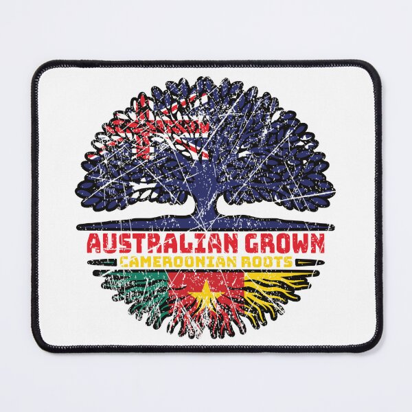 Item preview, Cameroon Cameroonian Australian Australia Tree Roots Flag designed and sold by FlagX.