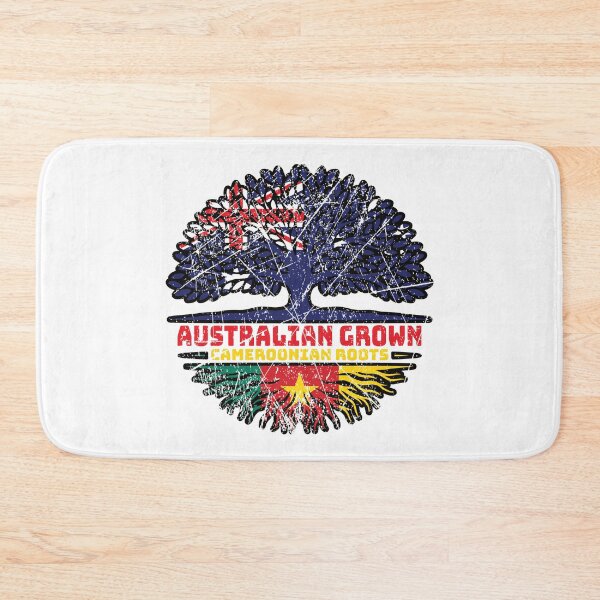 Item preview, Cameroon Cameroonian Australian Australia Tree Roots Flag designed and sold by FlagX.