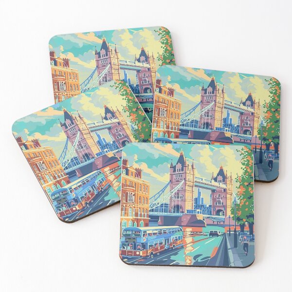 Artikelvorschau, London-Reiseposter, perfektes Geschenk für Reiseliebhaber, Wandkunst im Vintage-Stil, England-Wandkunst als Heimdekoration, London-Druck. entworfen und verkauft von Thegalleryshop1.