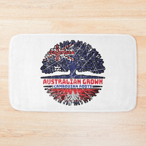 Item preview, Cambodian Cambodia Australian Australia Tree Roots Flag designed and sold by FlagX.