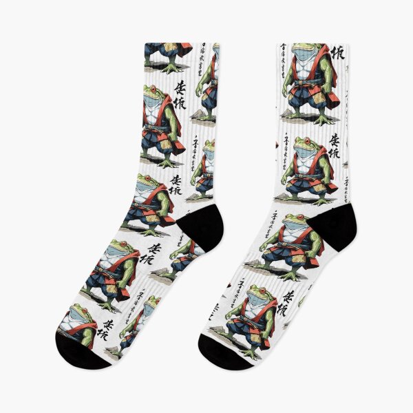 Item preview, Samurai Frog Vintage Ukiyo-e Style Japan Art designed and sold by LuminOrb.