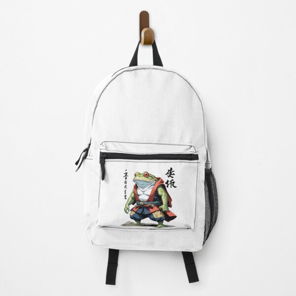 Item preview, Samurai Frog Vintage Ukiyo-e Style Japan Art designed and sold by LuminOrb.