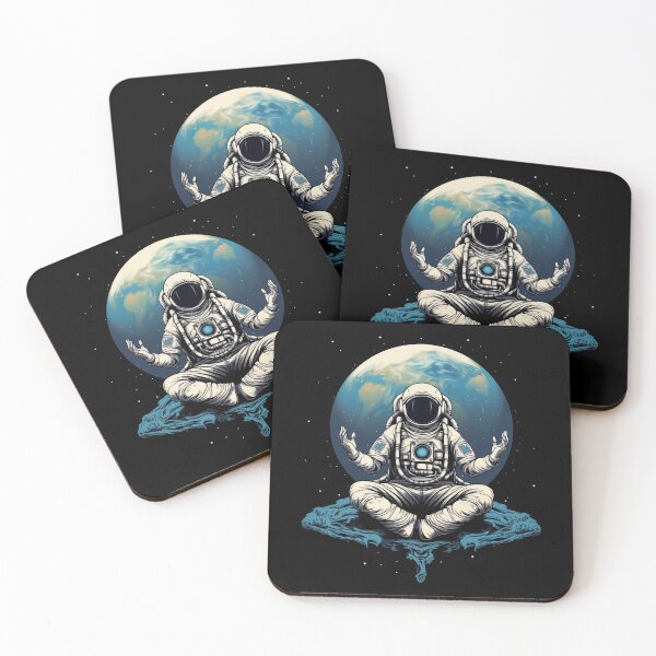 Item preview, Meditating Astronaut designed and sold by DerSenat.