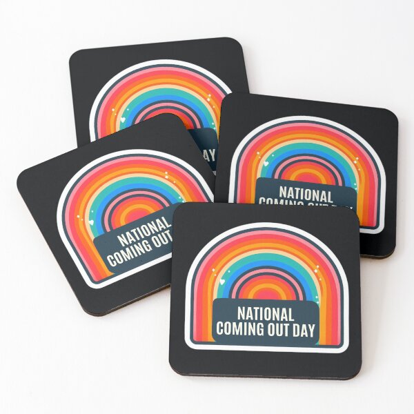 Item preview, National coming out day designed and sold by tipitoes.