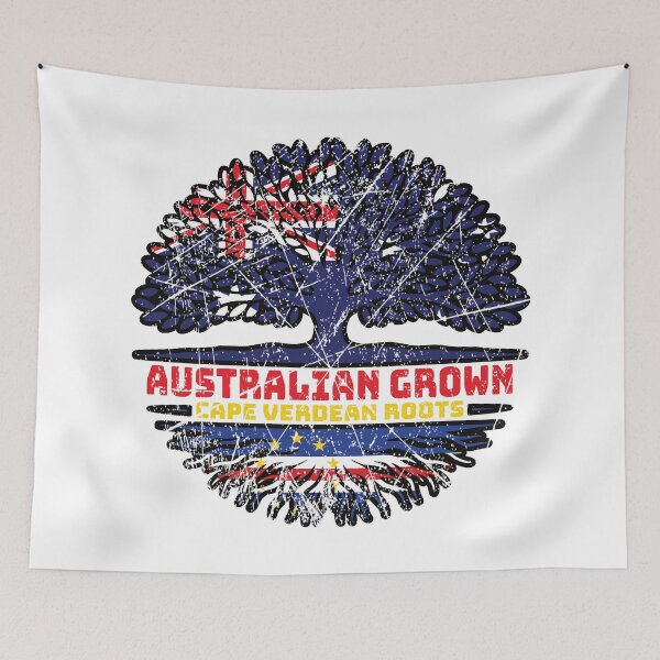 Item preview, Cape Verde Australian Australia Tree Roots Flag designed and sold by FlagX.