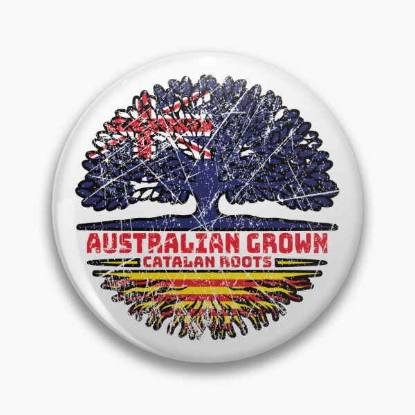 Item preview, Catalonia Catalan Australian Australia Tree Roots Flag designed and sold by FlagX.