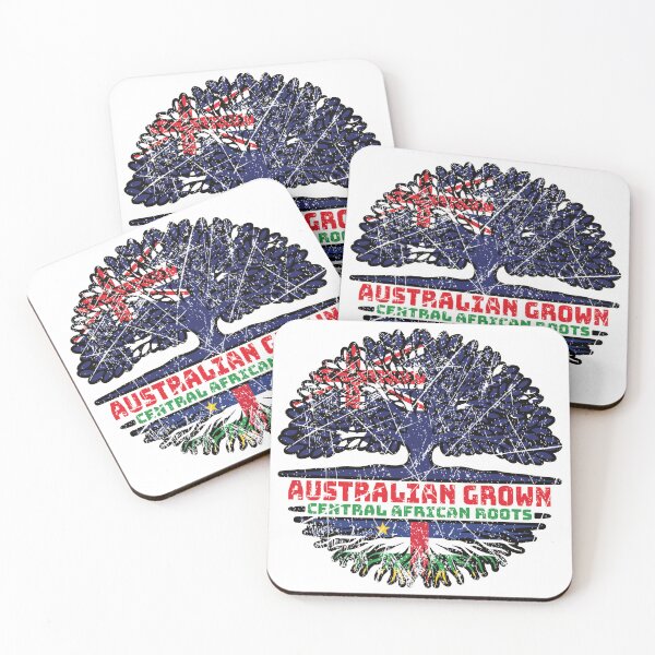 Item preview, Central African Republic Central African Australian Australia Tree Roots Flag designed and sold by FlagX.