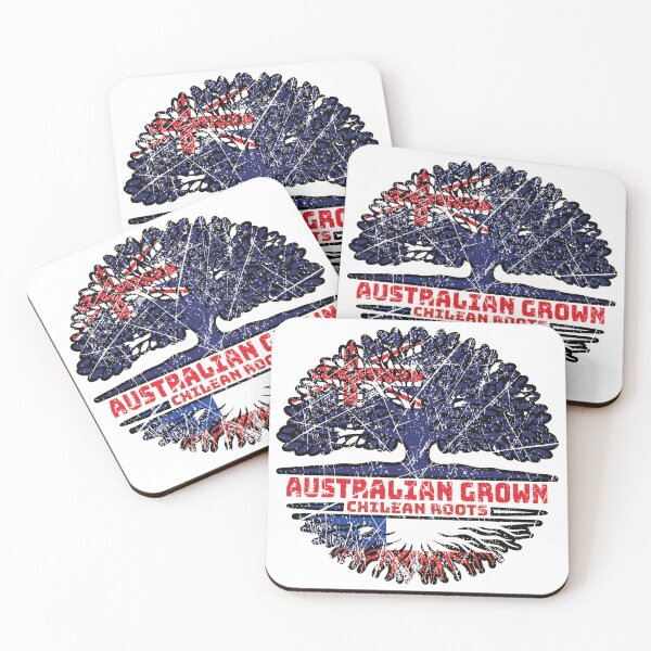 Item preview, Chile Chilean Australian Australia Tree Roots Flag designed and sold by FlagX.