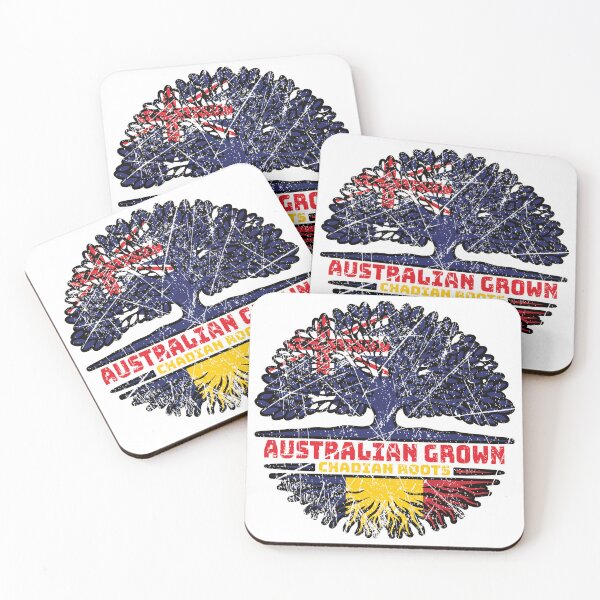 Item preview, Chad Chadian Australian Australia Tree Roots Flag designed and sold by FlagX.