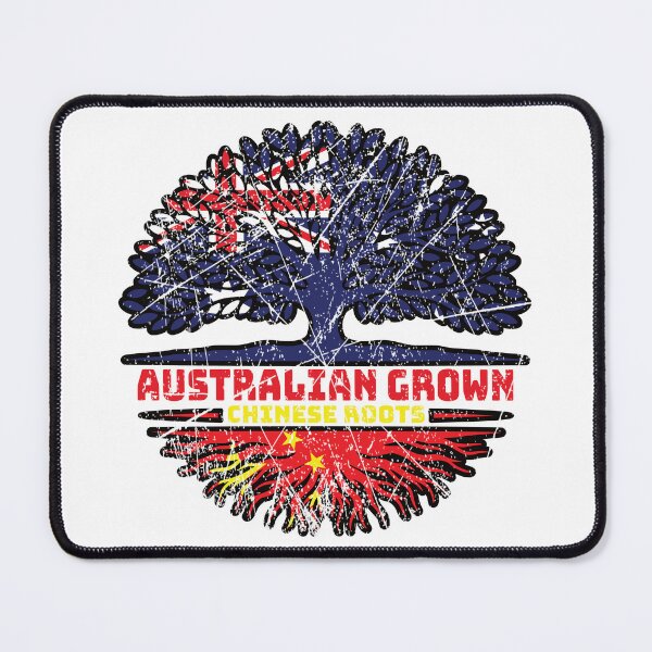 Item preview, China Chinese Australian Australia Tree Roots Flag designed and sold by FlagX.