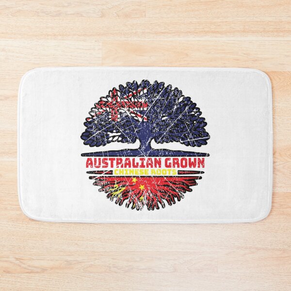 Item preview, China Chinese Australian Australia Tree Roots Flag designed and sold by FlagX.