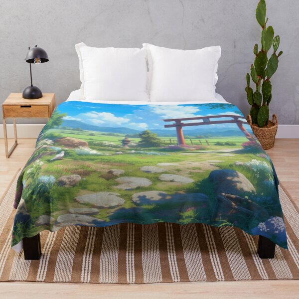 Item preview, Sunlit Torii Path designed and sold by KyzArt01.