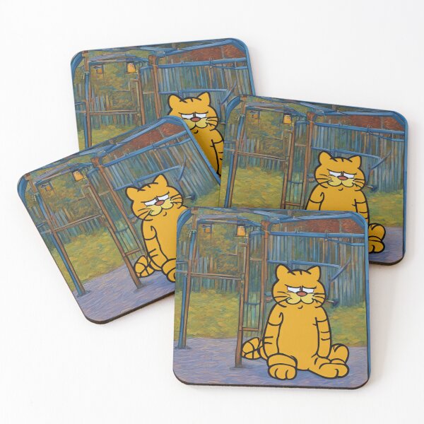 Item preview, The orange cat is looking for friends to play with designed and sold by Purpleflex.