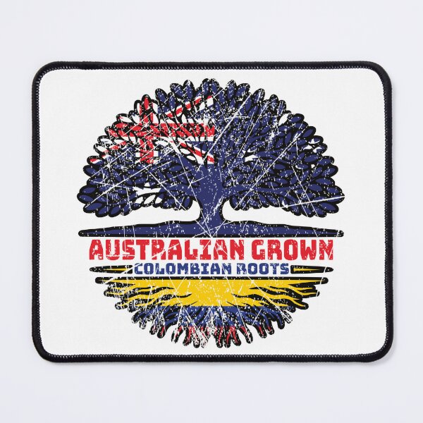 Item preview, Colombia Colombian Australian Australia Tree Roots Flag designed and sold by FlagX.