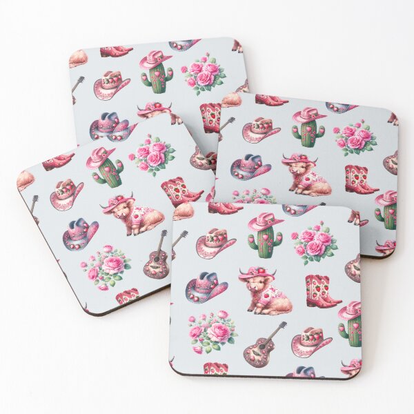 Item preview, Pink Cowgirl Seamless Pattern designed and sold by Snifferius.