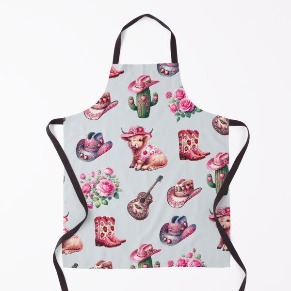 Item preview, Pink Cowgirl Seamless Pattern designed and sold by Snifferius.