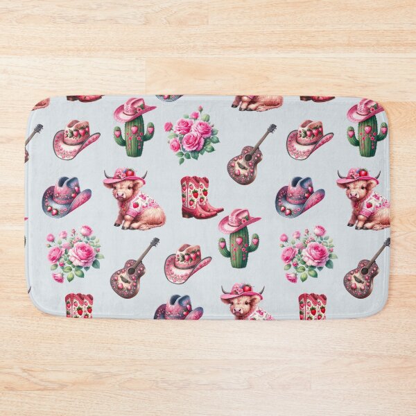 Item preview, Pink Cowgirl Seamless Pattern designed and sold by Snifferius.