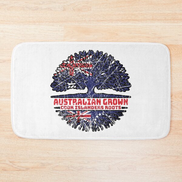 Item preview, Cook Islands Cook Islander Australian Australia Tree Roots Flag designed and sold by FlagX.