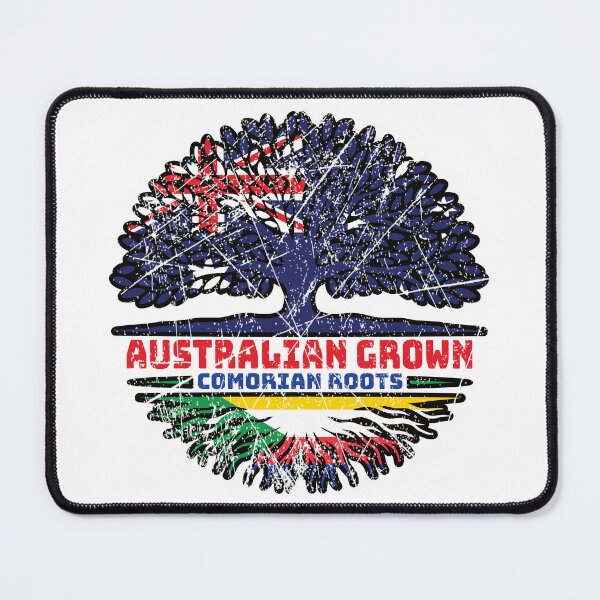 Item preview, Comoros Comorian Australian Australia Tree Roots Flag designed and sold by FlagX.