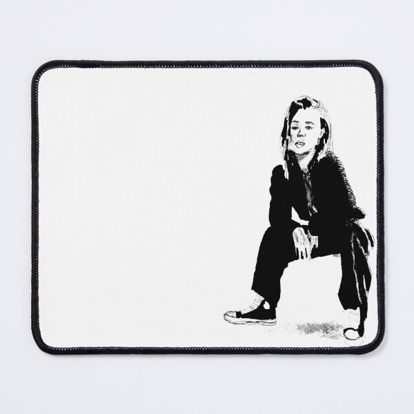Item preview, Portrait black pen woman sitting designed and sold by Arthur Loeuil.