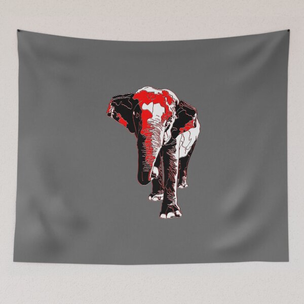 Item preview, Elephant silhouette Siluet 3D 大象  Mammal Herd  designed and sold by 4rpixs.