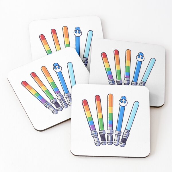 Item preview, Lightsaber Rainbow LGBT designed and sold by tipitoes.