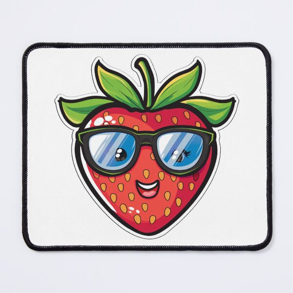 Item preview, Strawbery With Sunglasses designed and sold by NicolasGlowArt.
