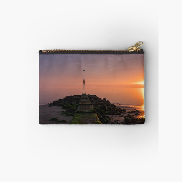 Item preview, Sea groynes at the seaside resort of Rhos-on-Sea. designed and sold by RobThorley.