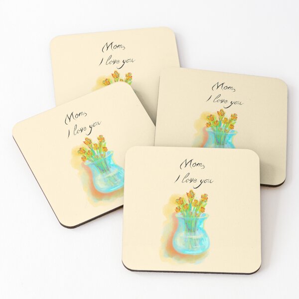 Item preview, 'Mamá, te amo' jarrón de flores designed and sold by ndwimf.