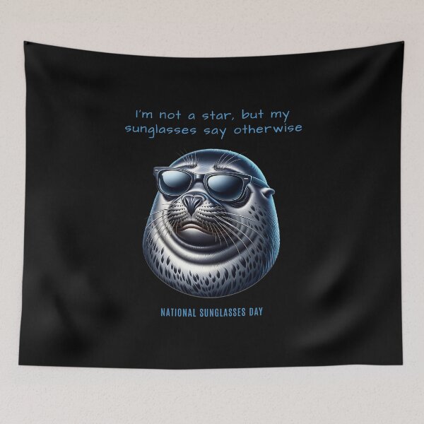 Item preview, I am not a star but my sunglasses say otherwise - National Sunglasses Day designed and sold by Pflugart.