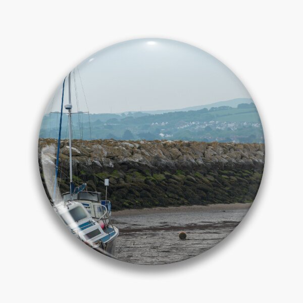 Item preview, Boats moored at Rhos-on-Sea at low tide. designed and sold by RobThorley.
