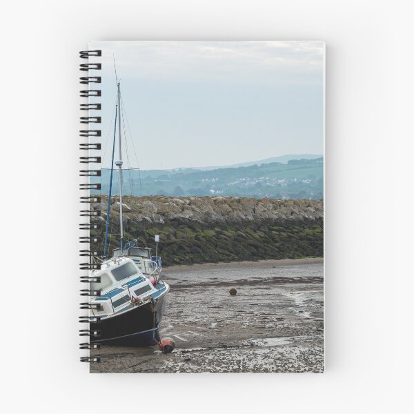 Item preview, Boats moored at Rhos-on-Sea at low tide. designed and sold by RobThorley.