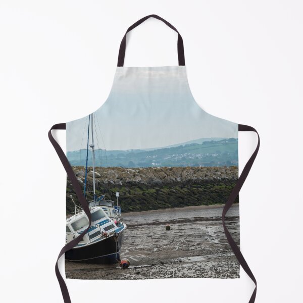Item preview, Boats moored at Rhos-on-Sea at low tide. designed and sold by RobThorley.