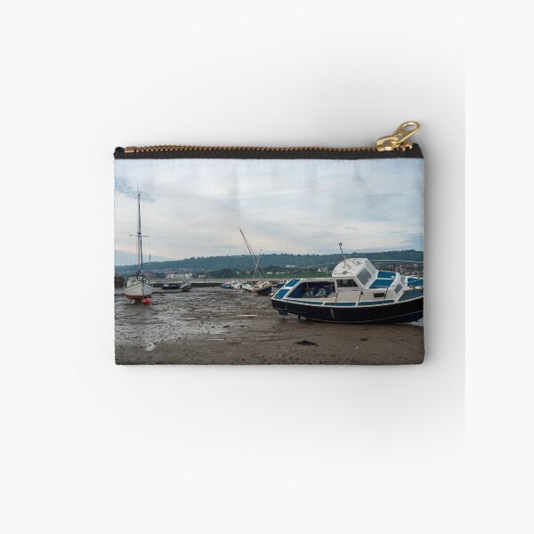Item preview, Boats moored at Rhos-on-Sea at low tide. designed and sold by RobThorley.