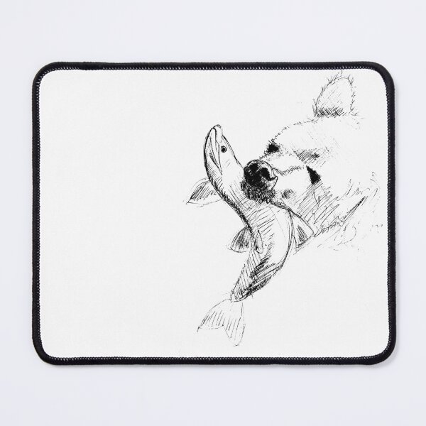Item preview, Ballpoint pen illustration of a bear designed and sold by Arthur Loeuil.