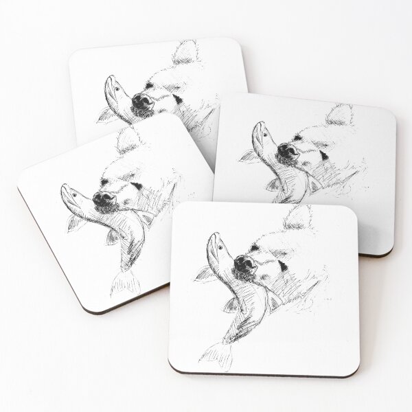 Item preview, Ballpoint pen illustration of a bear designed and sold by Arthur Loeuil.