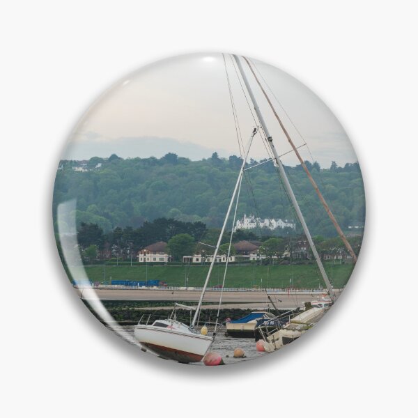 Item preview, Boats moored at Rhos-on-Sea at low tide. designed and sold by RobThorley.