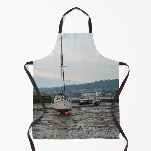 Item preview, Boats moored at Rhos-on-Sea at low tide. designed and sold by RobThorley.