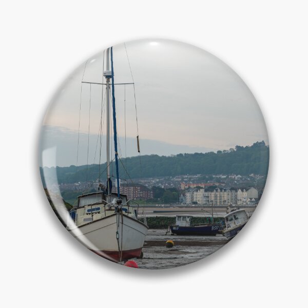 Item preview, Boats moored at Rhos-on-Sea at low tide. designed and sold by RobThorley.
