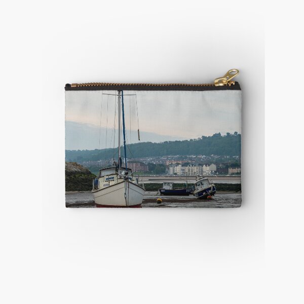Item preview, Boats moored at Rhos-on-Sea at low tide. designed and sold by RobThorley.