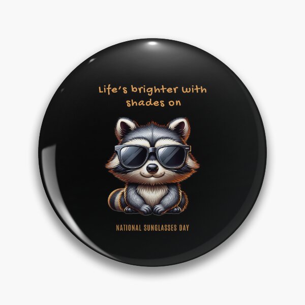 Item preview, Life is brighter with shades on - National Sunglasses Day designed and sold by Pflugart.